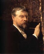 Sir Lawrence Alma-Tadema,OM.RA,RWS, Self-Portrait